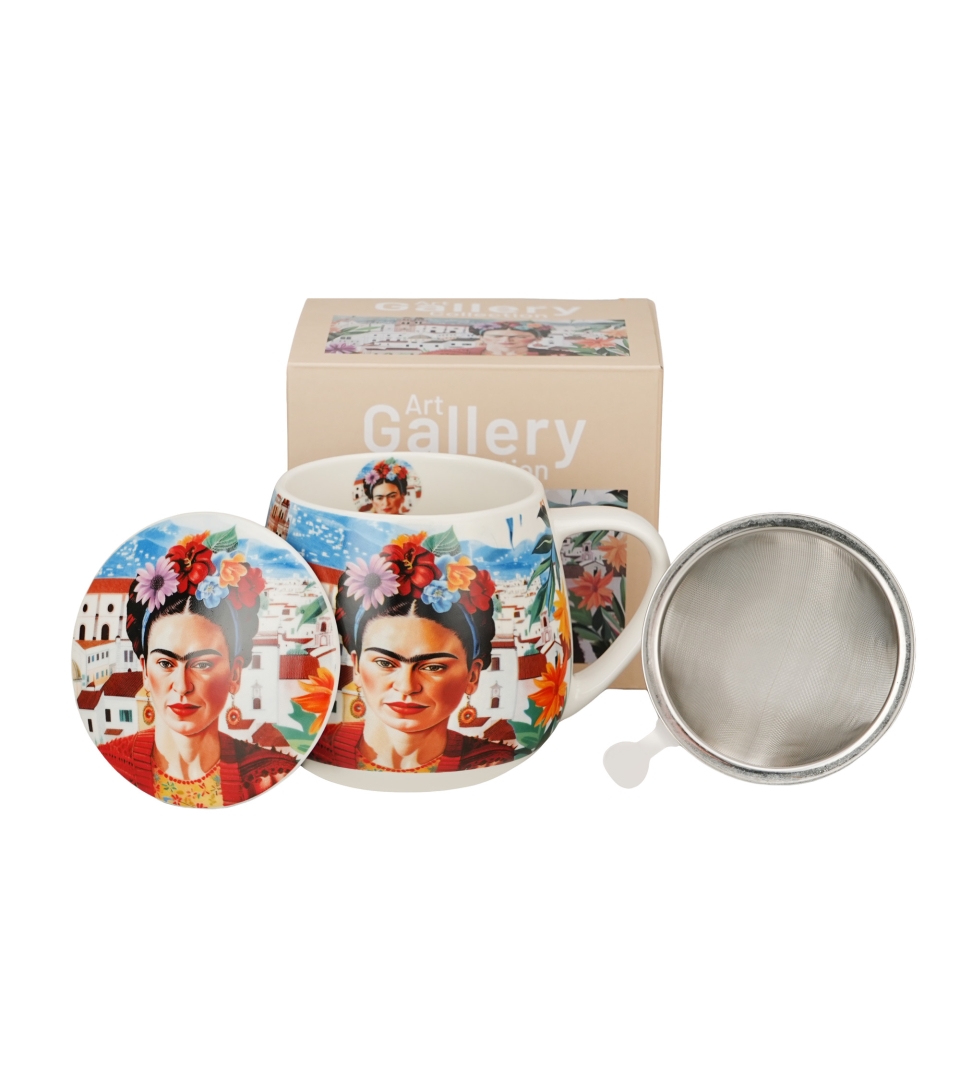 Zaparzacz baryłka MEXICAN ART RED