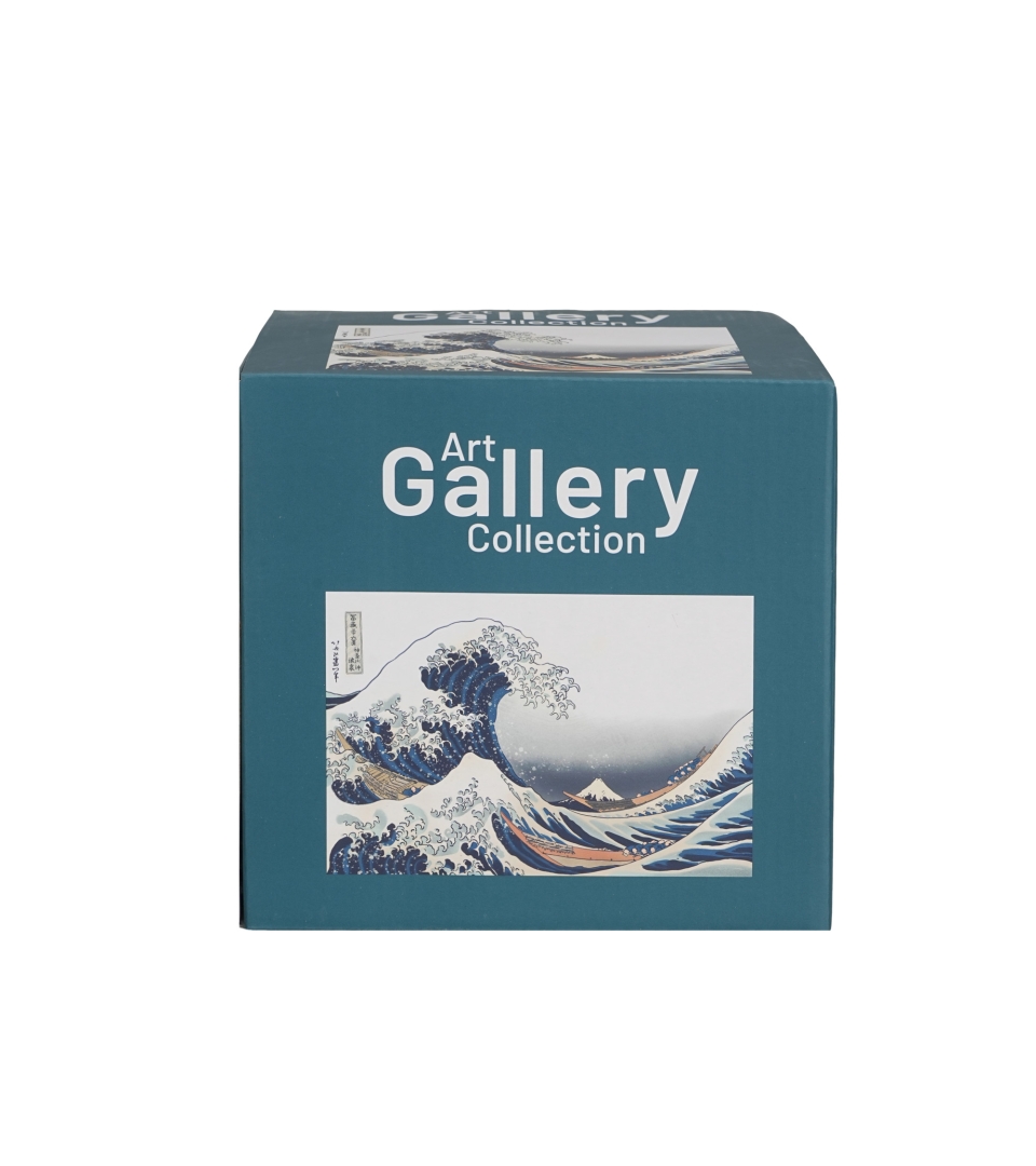 Filiżanka z dzbankiem i spodkiem THE GREAT WAVE inspired by K. Hokusai