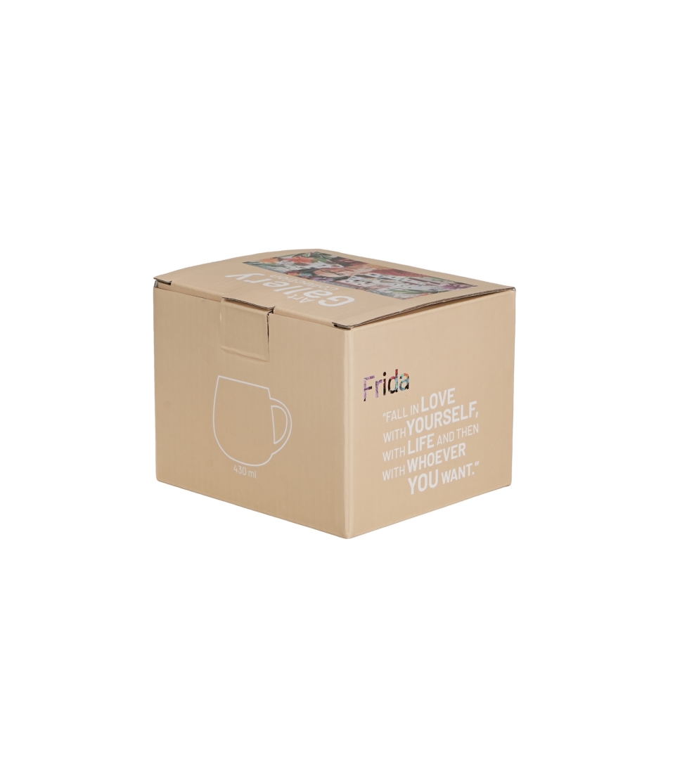 Kubek baryłka MEXICAN ART RED