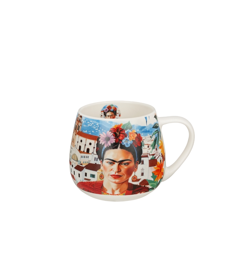 Kubek baryłka MEXICAN ART RED