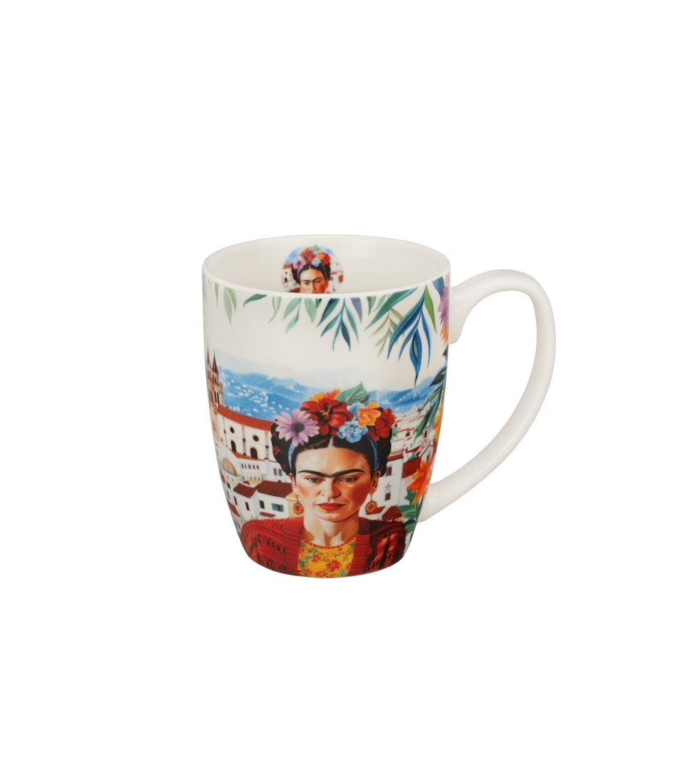 Kubek classic MEXICAN ART RED