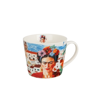 Kubek prosty MEXICAN ART RED