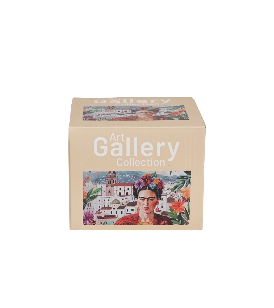 Kubek prosty MEXICAN ART RED