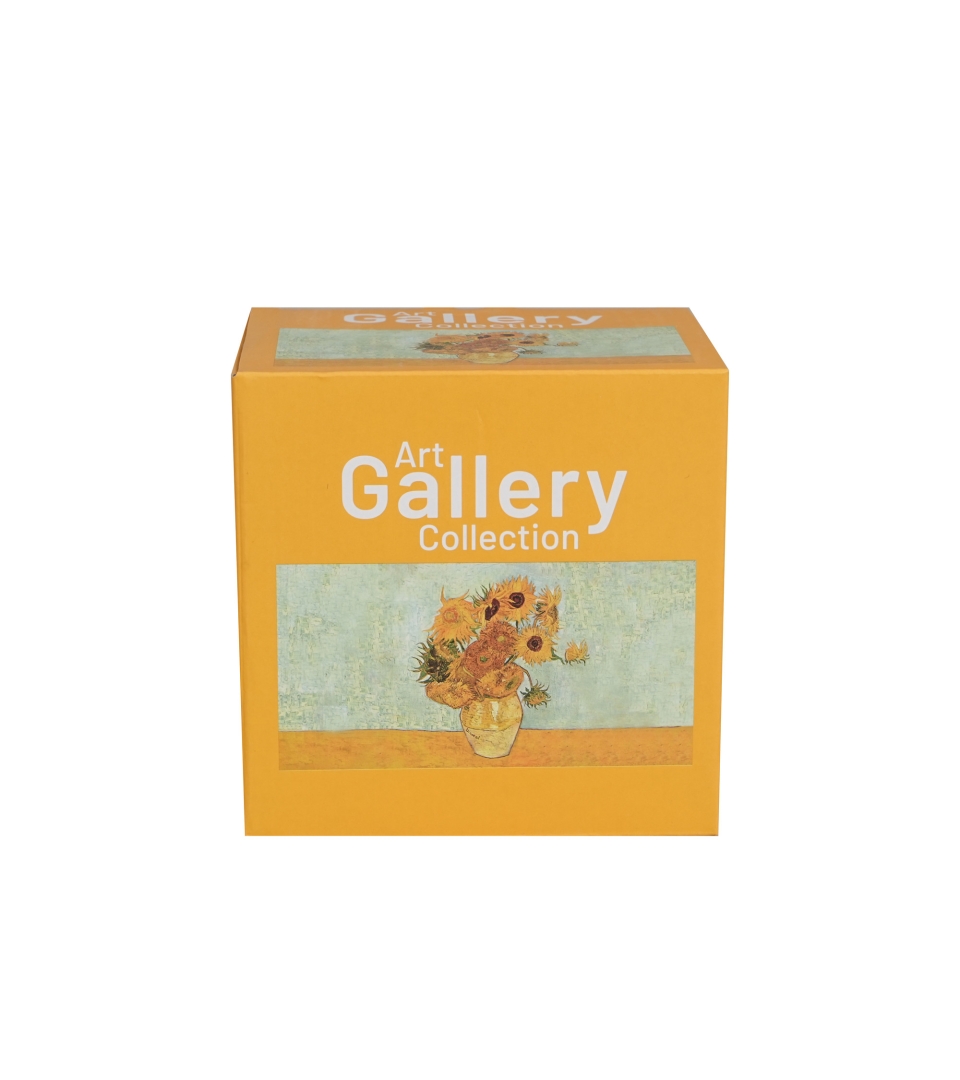 Zaparzacz na stopce SUNFLOWERS inspired by Van Gogh