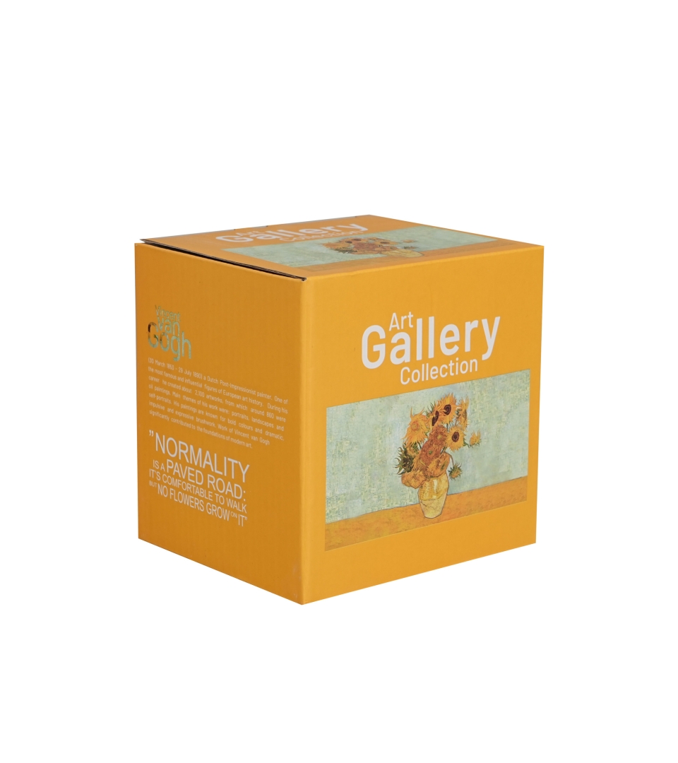 Zaparzacz na stopce SUNFLOWERS inspired by Van Gogh