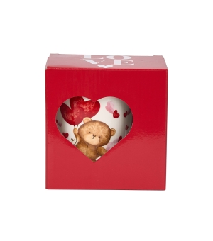 Kubek z zaparzaczem MIŚ Z BALONAMI