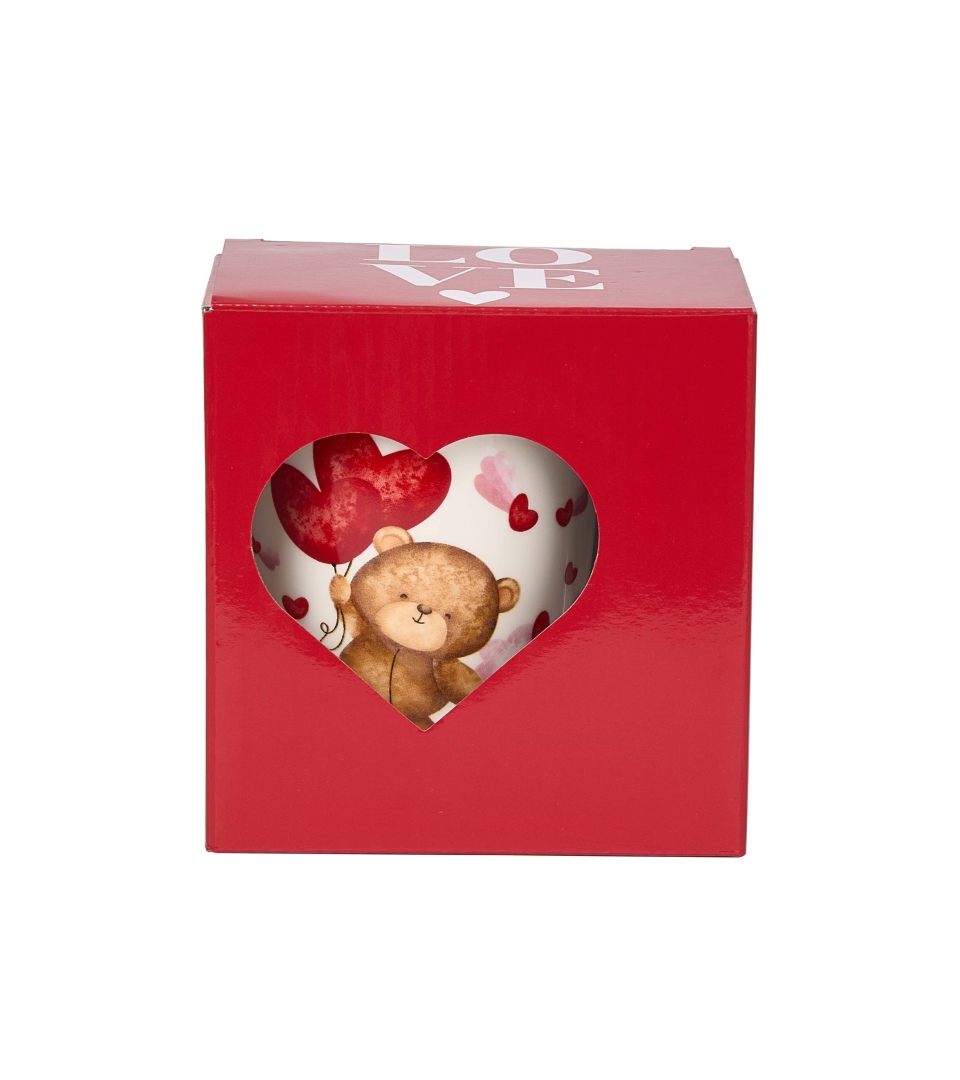 Kubek z zaparzaczem MIŚ Z BALONAMI