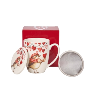 Kubek z zaparzaczem WRÓBEL