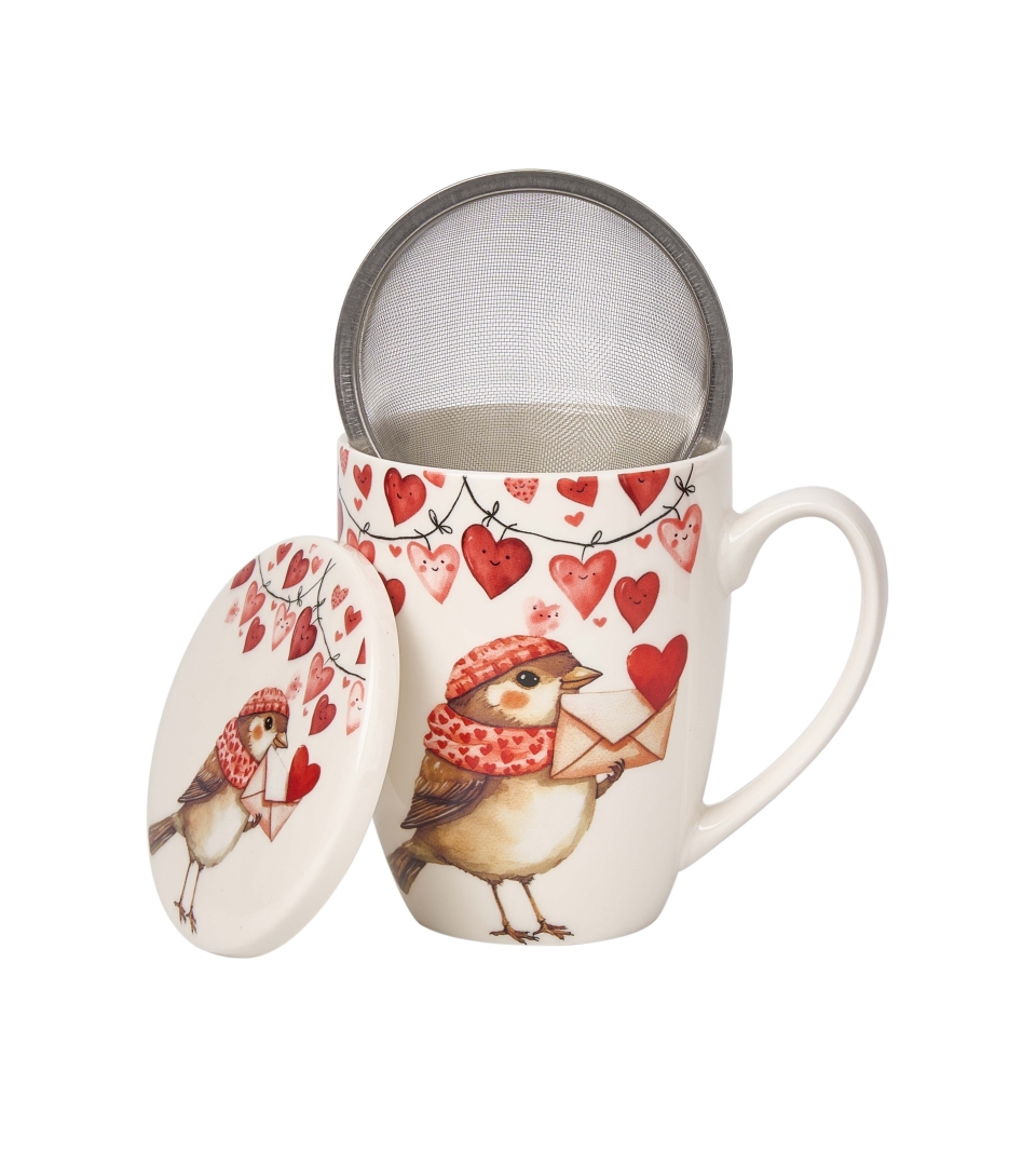 Kubek z zaparzaczem WRÓBEL