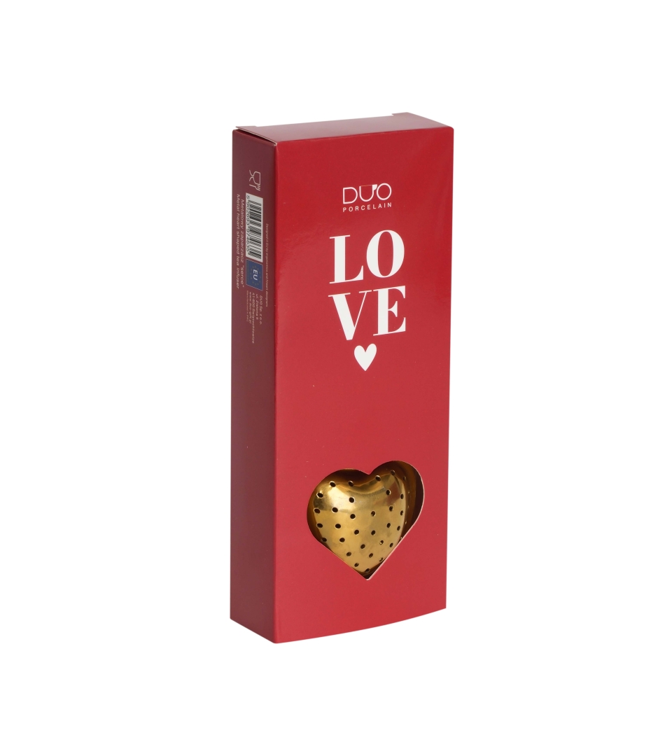 Zaparzacz metalowy 'SERCE"