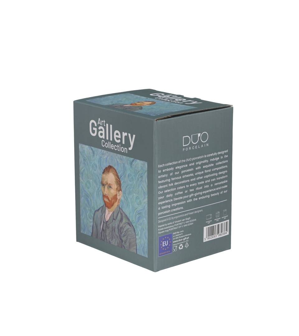 Kubek kwadratowy PORTRET Van Gogha