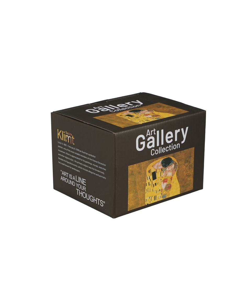 Kubek jumbo THE KISS CLASSIC inspired by G. Klimt