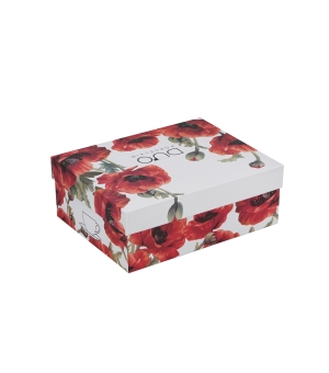 2 filiżanki espresso ze spodkami CLASSIC POPPIES
