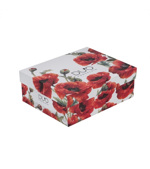 2 filiżanki espresso ze spodkami CLASSIC POPPIES