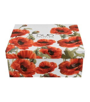2 filiżanki ze spodkami CLASSIC POPPIES