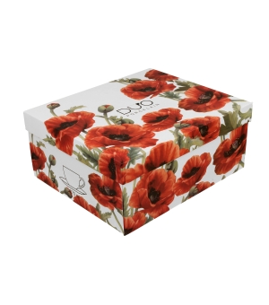 2 filiżanki ze spodkami CLASSIC POPPIES