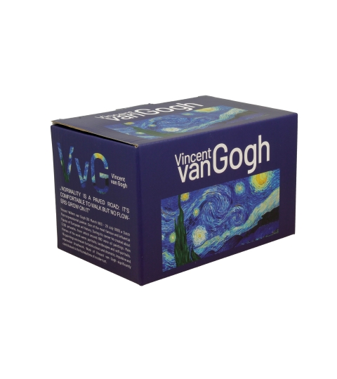 2 kubki classic STARRY NIGHT inspired by Van Gogh