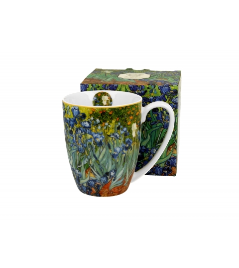 Kubek classic IRISES inspired by Van Gogh