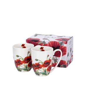 2 kubki classic CLASSIC POPPIES