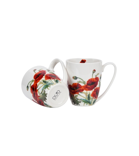 2 kubki classic CLASSIC POPPIES