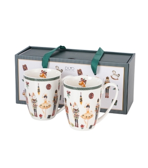 2 kubki classic "opakowanie szuflada" CHRISTMAS NUTCRACKER