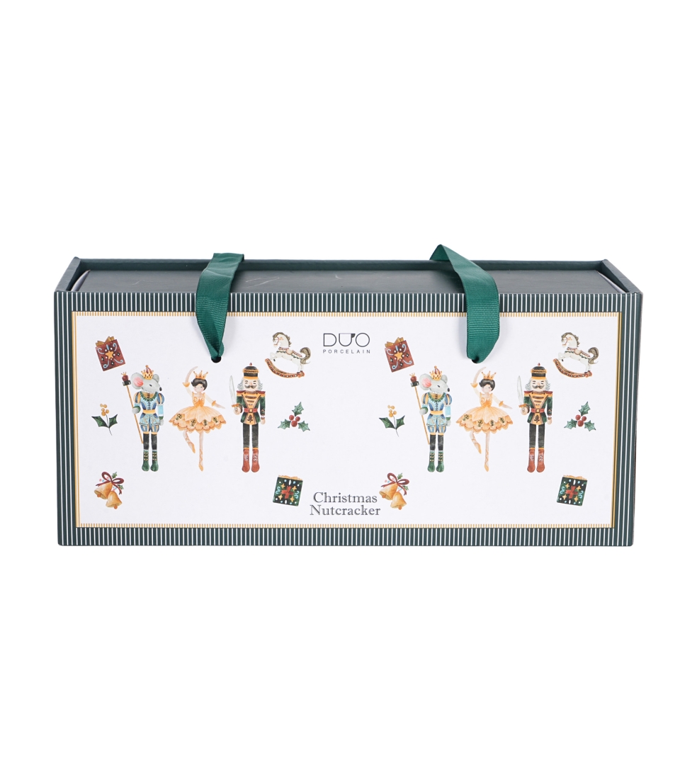2 kubki classic "opakowanie szuflada" CHRISTMAS NUTCRACKER