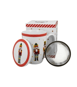 Kubek z zaparzaczem (colorbox) NUTCRACKERS