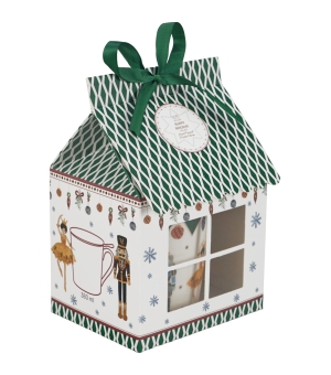 Kubek z zaparzaczem w opakowaniu domek NUTCRACKERS