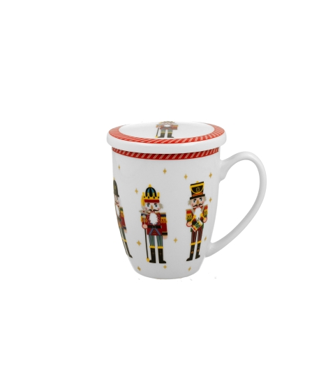 Kubek z zaparzaczem (colorbox) NUTCRACKERS