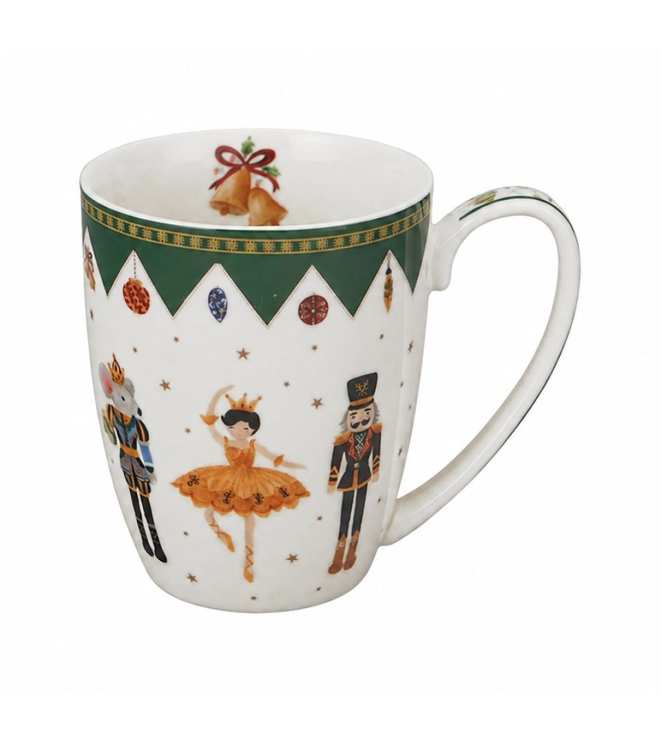 Kubek classic w pudełku z kokardą NUTCRACKERS