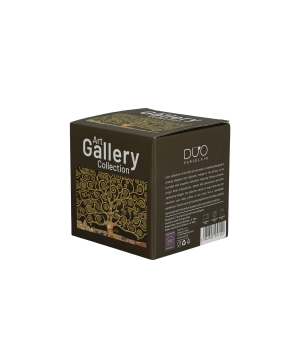 Kubek classic TREE OF LIFE Brown inspired by Gustav Klimt