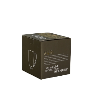 Kubek classic TREE OF LIFE Brown inspired by Gustav Klimt