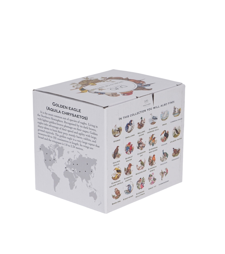 Kubek 400 ml Ptasi Świat ORZEŁ PRZEDNI