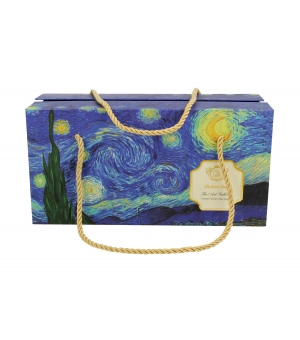 2 kubki royal STARRY NIGHT inspired by Van Gogh - Golden Line