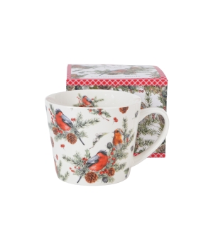 Kubek prosty CHRISTMAS BIRDS 1