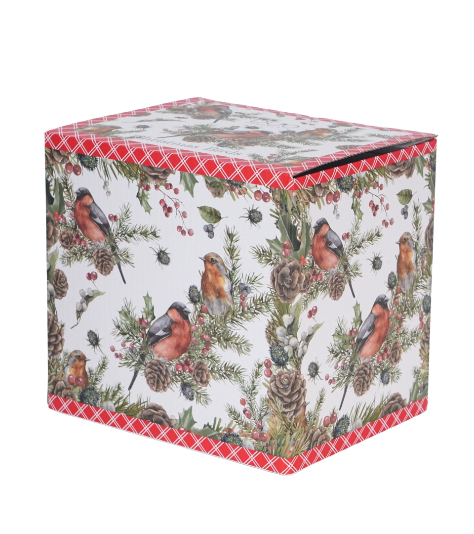 Filiżanka z dzbankiem, spodkiem i zaparzaczem CHRISTMAS BIRDS 1