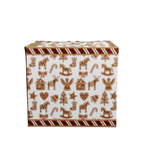 Filiżanka z dzbankiem, spodkiem i zaparzaczem GINGERBREAD