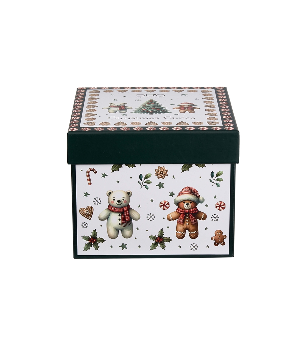 2 filiżanki espresso ze spodkami CHRISTMAS CUTIES