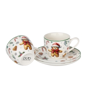 2 Filiżanki ze spodkami CHRISTMAS CUTIES