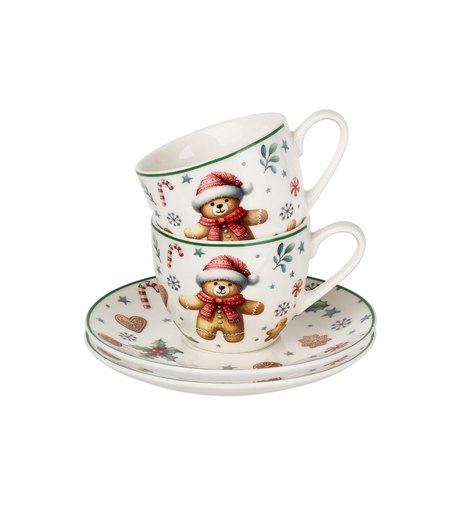 2 Filiżanki ze spodkami CHRISTMAS CUTIES