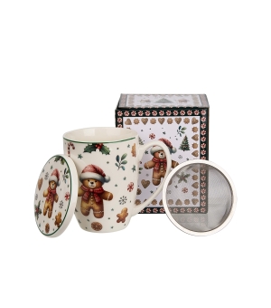 Kubek z zaparzaczem CHRISTMAS CUTIES