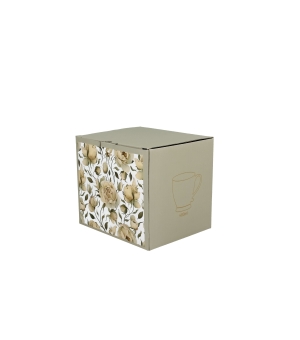 Kubek na stopce ENGLISH ROSES WHITE