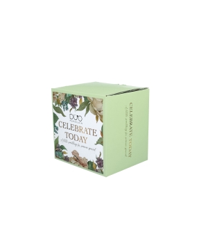 Kubek na stopce PEONY WHITE