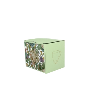 Kubek na stopce PEONY WHITE