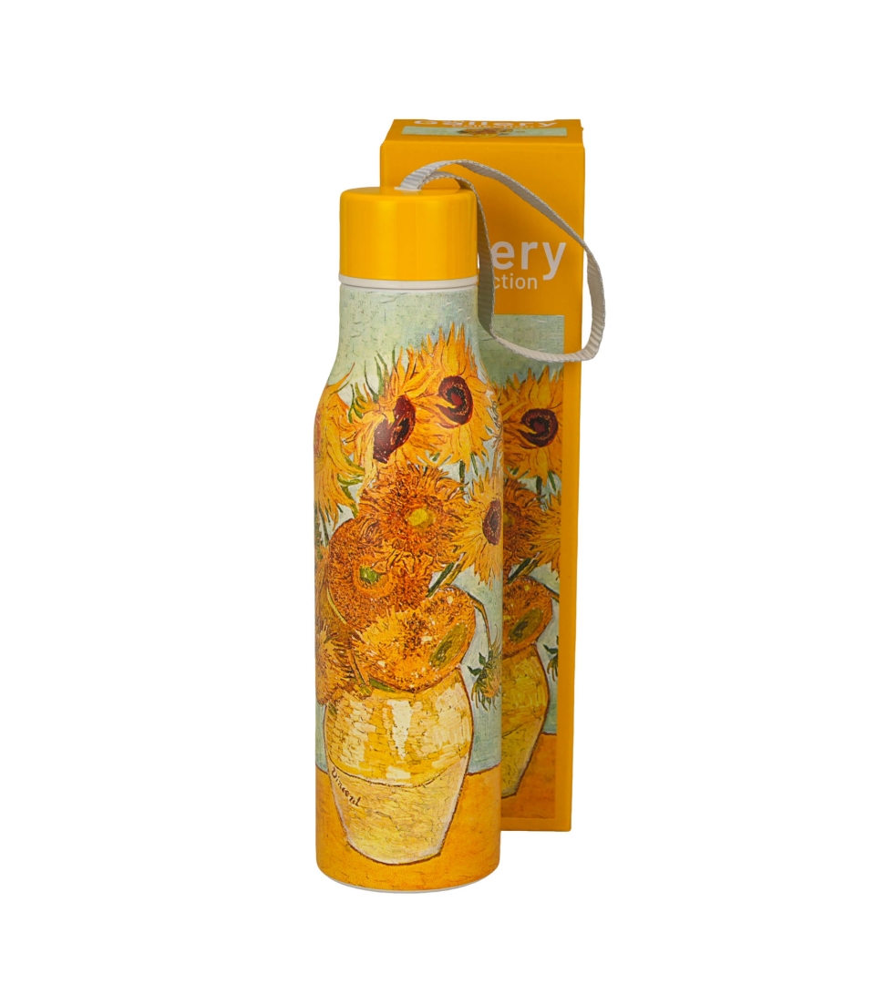 Butelka termiczna SUNFLOWERS inspired by Vincent van Gogh
