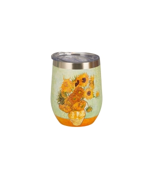 Kubek termiczny SUNFLOWERS inspired by Van Gogh