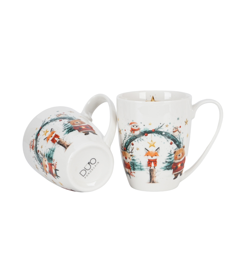 2 kubki classic "opakowanie szuflada" CHRISTMAS CUTIES 2