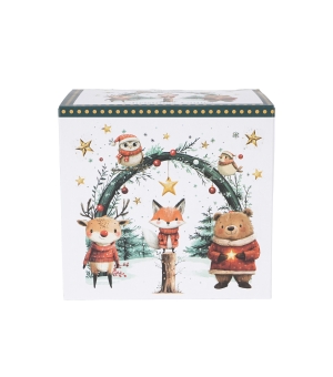 Filiżanka z dzbankiem, spodkiem i zaparzaczem CHRISTMAS CUTIES 2