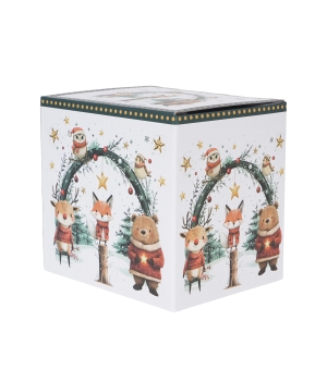 Filiżanka z dzbankiem, spodkiem i zaparzaczem CHRISTMAS CUTIES 2