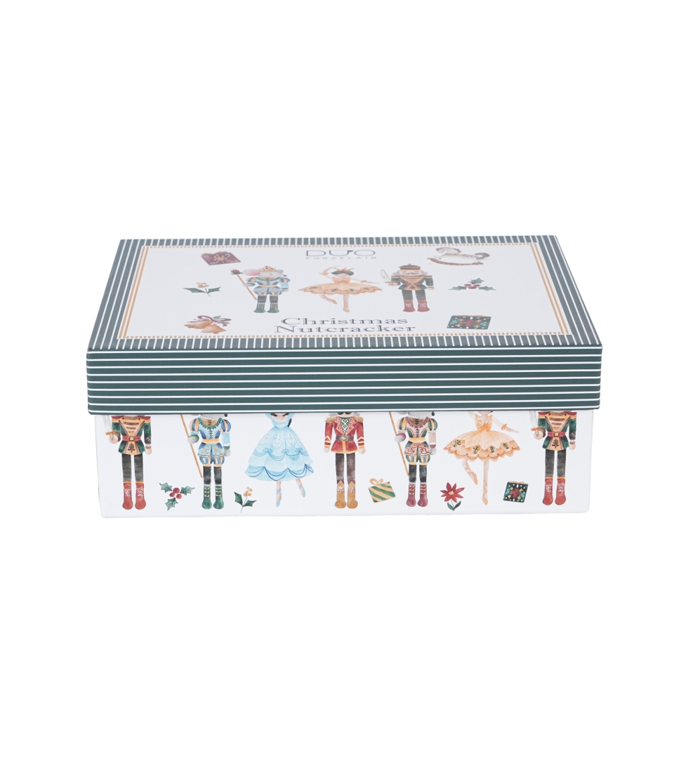 2 filiżanki espresso ze spodkami CHRISTMAS NUTCRACKER